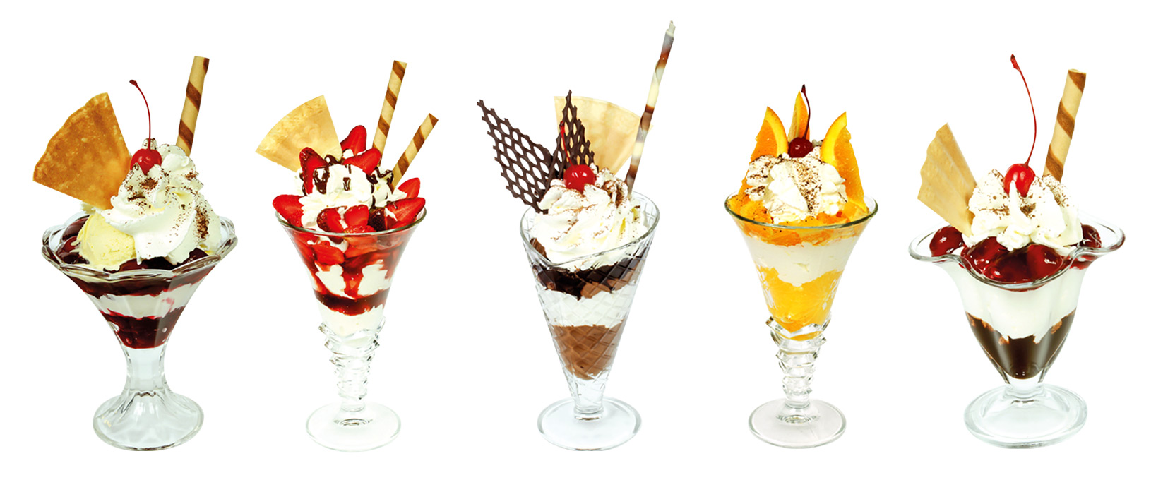 Firmowe puchary lodowe Chocolaterie